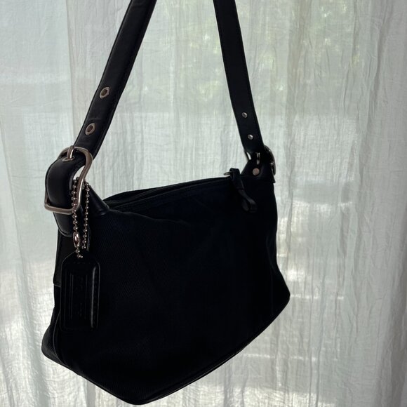 Vintage COACH Signature Mini Bag - Picture 3 of 6